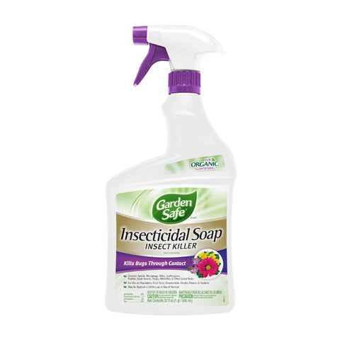 Garden Safe 32 oz. Insecticidal Soap Ready-to-Use, 1 Count (Pack of 1)