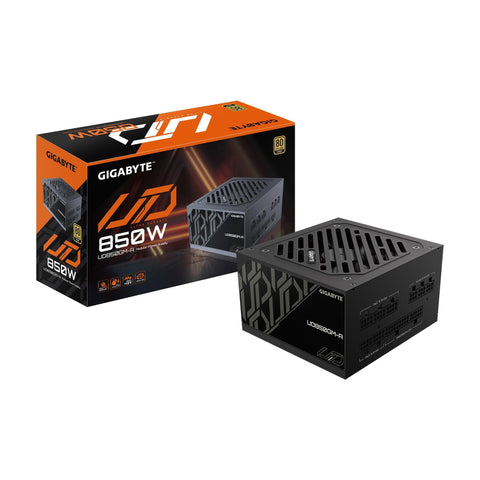 GIGABYTE 850W PSU - 80 Plus Gold Certified - Fully Modular Power Supply (GP-UD850GM-A)