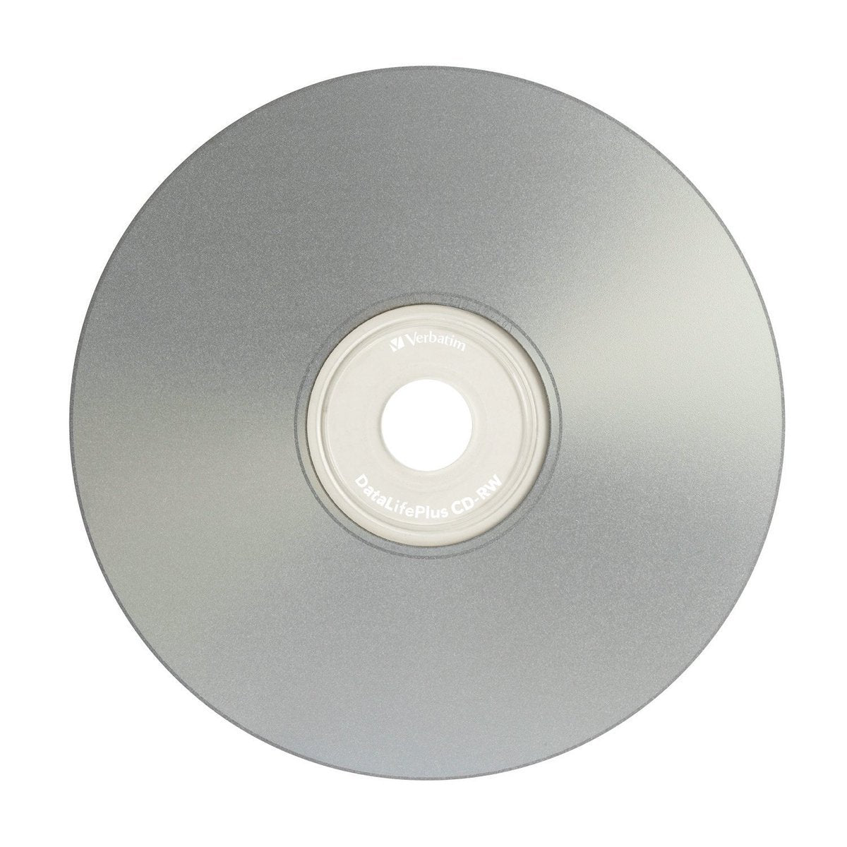 Verbatim CD-RW 700MB 2X-4X DataLifePlus Silver Inkjet Printable with Branded Hub - 50pk Spindle - 95159