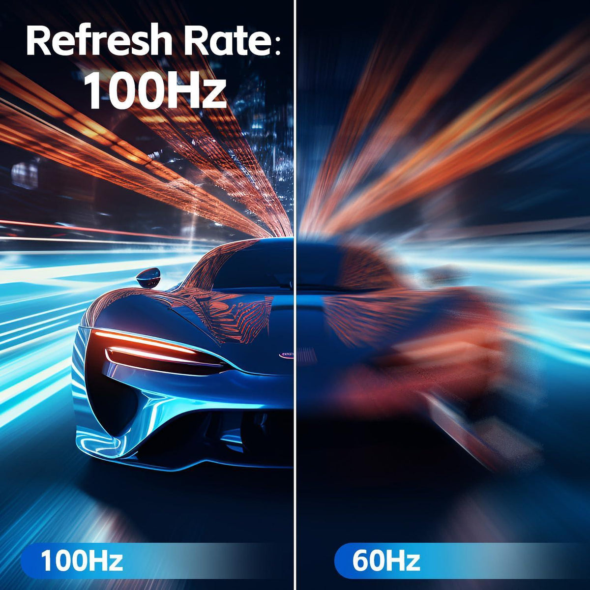 ArcticPro 22 inch Class Thin Full HD (1920 x 1080p) Computer Monitor, 100Hz Refresh Rate, 99% sRGB, 3-Sided Frameless, Ultra Slim, VESA, LowBlue Mode, Tilt Adjust, HDMI *1, VGA*1