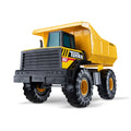 Tonka Steel Classics Mighty Dump Truck - Made with Steel & Sturdy Plastic, Yellow Toy Construction Truck, Boys and Girls, Kids, Toddlers, Ages 3+
