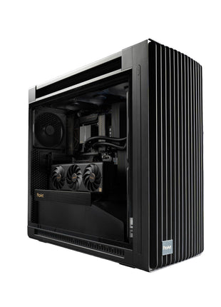 ASUS ProArt PA602 E-ATX PC Case 420mm Radiator Support, Dual 200mm Built-in Fans, Front Panel IR dust Indicator, Power Lock, Tool-Less PCIe mounting & GPU Holder, Front 20Gbps USB-C, 2 Year Warranty