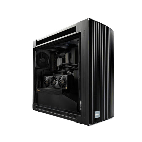 ASUS ProArt PA602 E-ATX PC Case 420mm Radiator Support, Dual 200mm Built-in Fans, Front Panel IR dust Indicator, Power Lock, Tool-Less PCIe mounting & GPU Holder, Front 20Gbps USB-C, 2 Year Warranty