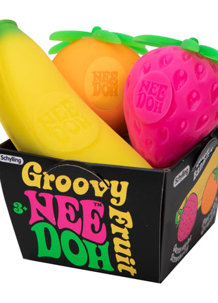 Schylling Nee Doh Groovy Fruit - Novelty Toy (GFND)