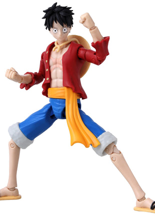 ANIME HEROES - One Piece - Monkey D. Luffy Renewal Version Action Figure | One Piece 6 Inch Action Figure Anime Heroes - Monkey D. Luffy Renewal Version