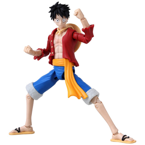 ANIME HEROES - One Piece - Monkey D. Luffy Renewal Version Action Figure | One Piece 6 Inch Action Figure Anime Heroes - Monkey D. Luffy Renewal Version