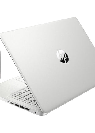 HP Stream 14 inch HD BrightView Laptop, Intel Celeron N4120, 16GB RAM, 416GB Storage (128GB eMMC + 288GB Docking Station Set), Intel UHD Graphics, 720p Camera, Wi-Fi, 1 Year Office 365, Win 11 S, Silver