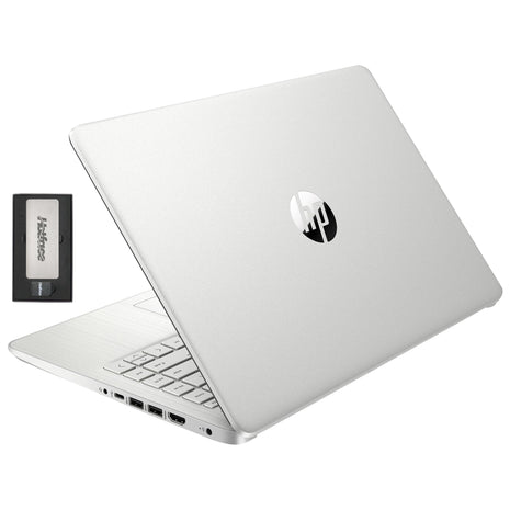 HP Stream 14 inch HD BrightView Laptop, Intel Celeron N4120, 16GB RAM, 416GB Storage (128GB eMMC + 288GB Docking Station Set), Intel UHD Graphics, 720p Camera, Wi-Fi, 1 Year Office 365, Win 11 S, Silver