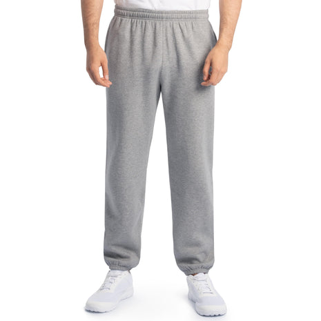 Fruit of the Loom Eversoft Fleece Elastic Bottom Sweatpants with Pockets, Relaxed Fit, Moisture Wicking, Breathable