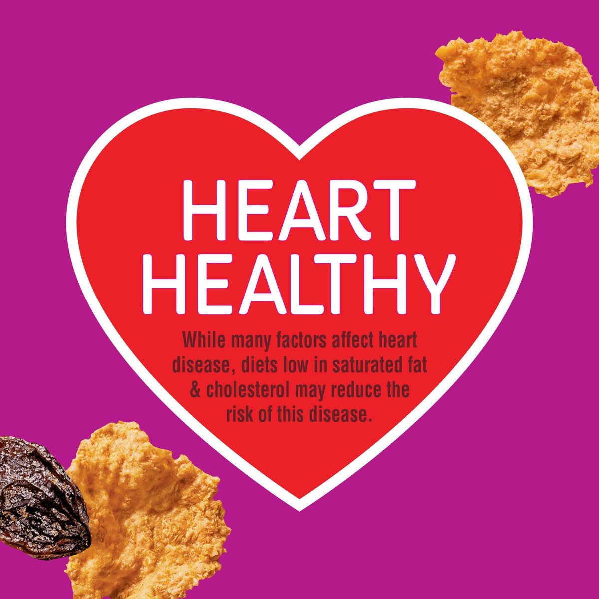 Kellogg’s Raisin Bran Breakfast Cereal, High Fiber, 28g Whole Grain, Large Size, 20.9 oz
