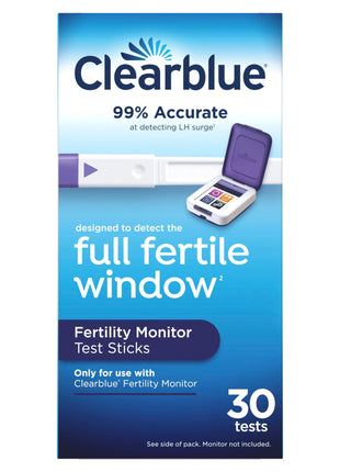 Clearblue Fertility Monitor Test Sticks, 30 Count