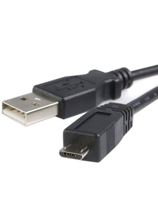 StarTech.com 6ft Micro USB Cable - A to Micro B - 6ft USB to Micro b - 6ft USB to Micro Cable - 6ft Micro USB Cable (UUSBHAUB6), Black