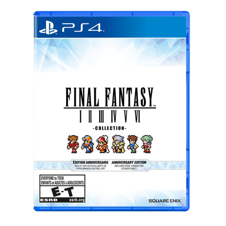 FINAL FANTASY I-VI Collection Anniversary Edition 2024 - ESRB (PS4)