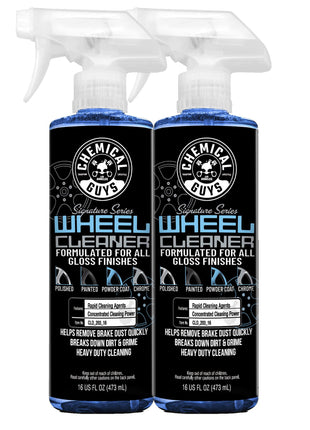 Chemical Guys CLD_203_1602 Signature Series Wheel Cleaner, Formated For All Gloss Finishes, Safe for Cars, Trucks, SUVs, Motorcycles, RVs & More 16 fl oz (2 Pack)