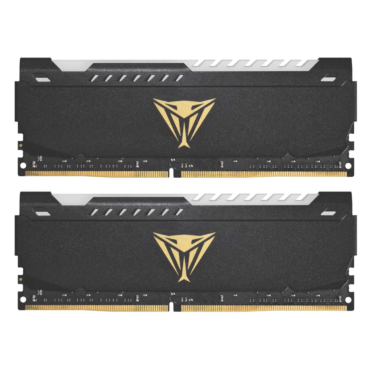 Patriot Viper Steel RGB DDR4 RAM 32GB (2X16GB) 3600MHz CL20 1.35v UDIMM Desktop Gaming Memory Kit Compatible with XMP - PVSR432G360C0K
