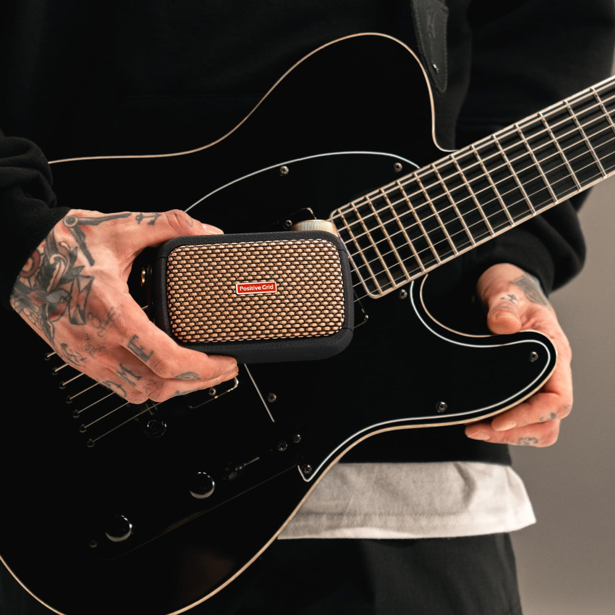 Positive Grid Spark GO 5W Ultra-Portable Smart Guitar Amp, Headphone Amp & Bluetooth Speaker with Smart App for Electric Guitar, Acoustic or Bass