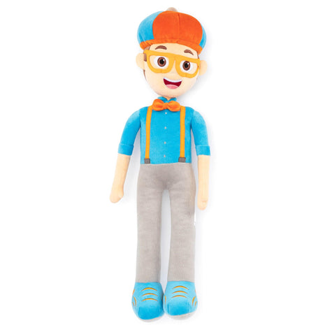 Blippi Toddler Kids Plush Pillow Buddy, Blue | 24 Inches, Official Product, Ultra-Soft Polyester, Stuffed Plushie, Spot Clean Only, Kids Gift