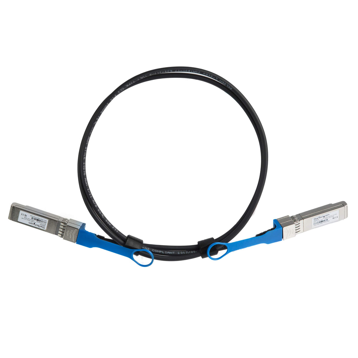 StarTech.com StarTech.com HPE JD096C Compatible 1.2m 10G SFP+ to SFP+ Direct Cable Twinax-10GbE SFP+ Copper DAC 10 Gbps Low Power Passive Mini GBIC/Transceiver Module DAC Firepower A5500(JD096CST)