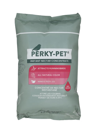 Perky-Pet Hummingbird Instant Nectar Powder Concentrate - 2 lb Bag - 244SFB - Makes 192 oz of Humming bird Liquid Food Nectar - 100% Sucrose
