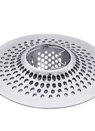 LEKEYE Drain Hair Catcher/Bathtub Shower Drain Hair Trap/Strainer Stainless Steel Drain Protector(Patented Product) | Stainless Steel