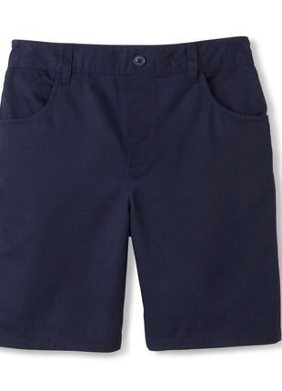 French Toast Toddler Girls Pull-On Short, Navy, 6