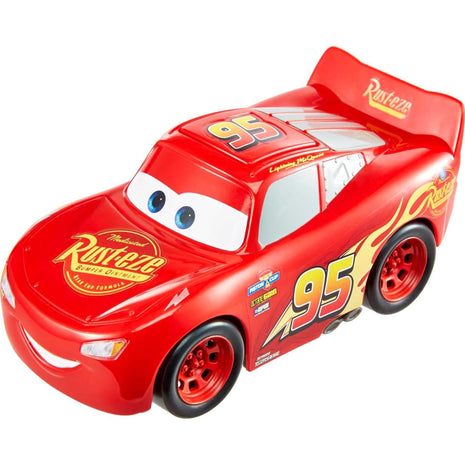 Mattel Disney and Pixar Cars Track Talkers Lightning McQueen | 5.5-inch Talking Character Car, Collectible Toy Vehicle from the Franchise