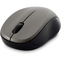 Verbatim Wireless Silent Mouse 2.4GHz with Nano Receiver - Ergonomic, Blue LED, Noiseless and Silent Click for Mac and Windows - Graphite, 1.4