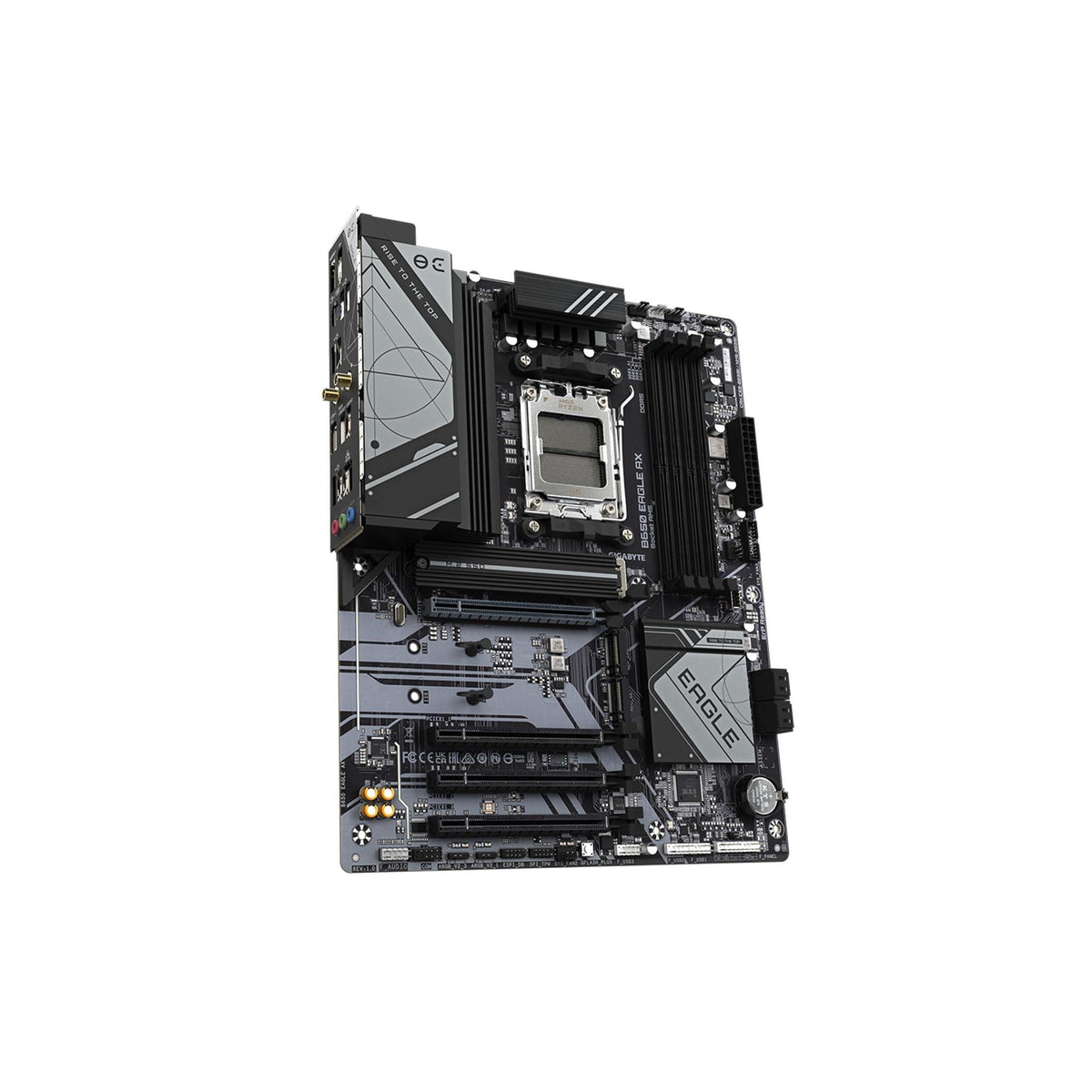 GIGABYTE B650 Eagle AX AM5 LGA 1718 AMD B650 ATX, DDR5 Triple M.2, PCIe 5.0, USB 3.2 Gen2x2 Type-C, AMD Wi-Fi 6E, Realtek GbE LAN