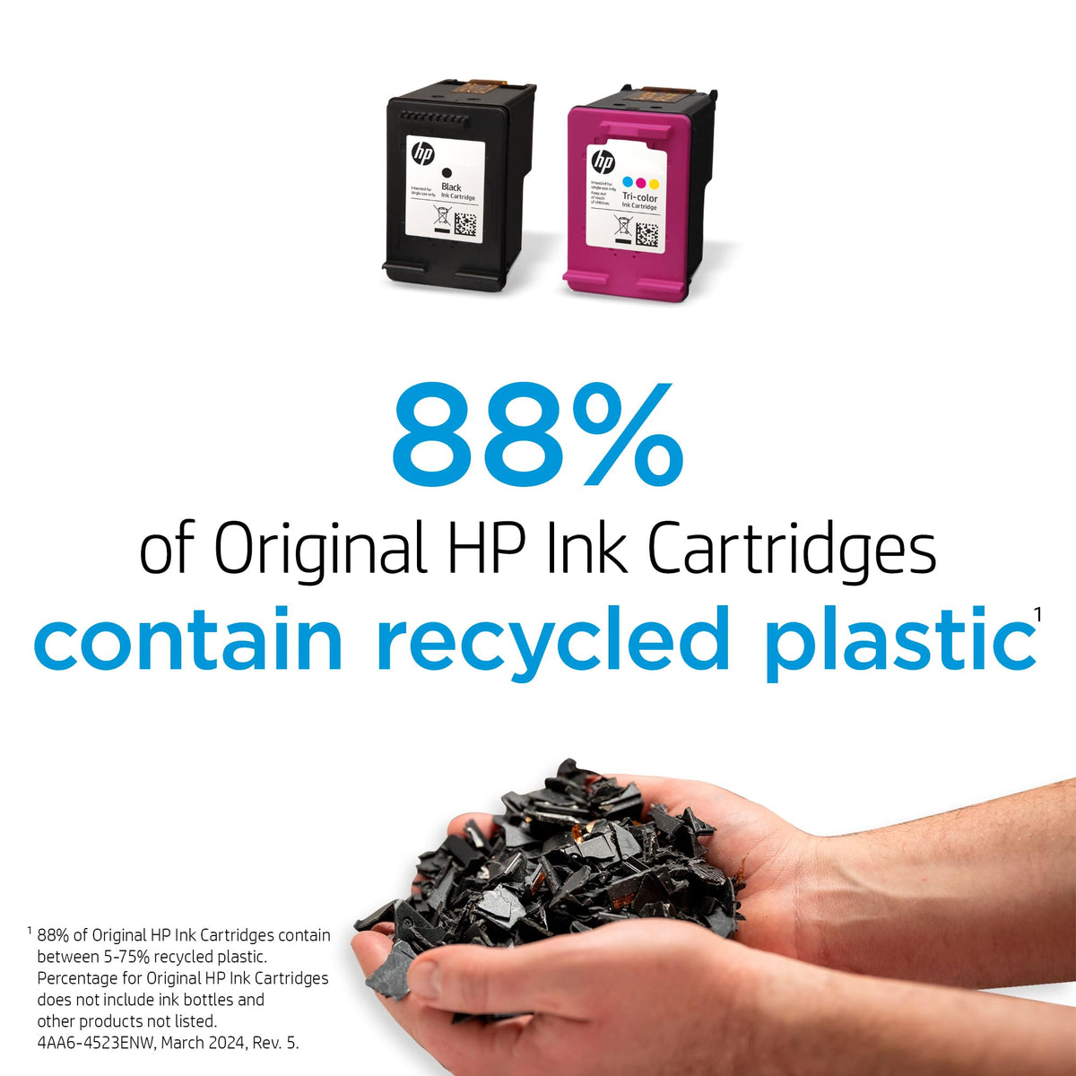 HP 923 Black, Cyan, Magenta, Yellow Ink Cartridges Printers | Works with Printer Series: OfficeJet 8120, OfficeJet Pro 8130 | Eligible for Instant Ink | 6C3Y6LN