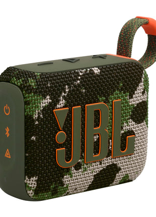 JBL Go 4 - Ultra-Portable, Waterproof and Dustproof Bluetooth Speaker, Big JBL Pro Sound with Punchy bass, 7-Hour Built-in Battery, Made in Part with Recycled Materials (Squad)