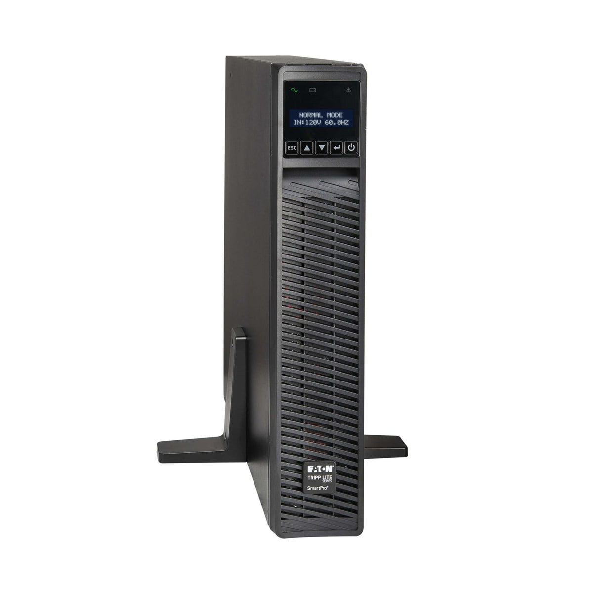 Tripp Lite Eaton Series 3000VA Smart UPS Back Up, Sine Wave, 120V, 3000W, 7 Outlets, 2U Rackmount or Tower, Network Card Option, LCD, USB, DB9, 3-Year Warranty & $250,000 Insurance (SMART3000RM2U)