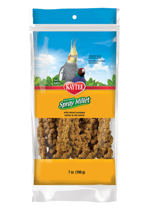 Kaytee Spray Millet Treat for Pet Birds, 7 Ounce