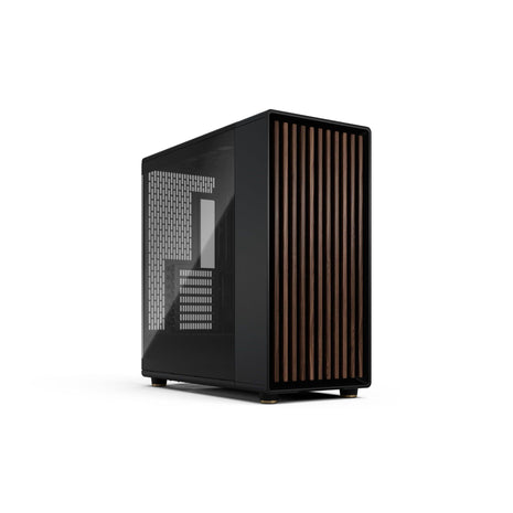 Fractal Design North XL RC Charcoal Black TG Dark - Reverse Connection Motherboard Compatible - Three 140mm Aspect PWM Fans Included- Type C USB - ATX Airflow Full Tower PC Gaming case