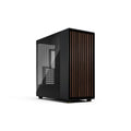 Fractal Design North XL RC Charcoal Black TG Dark - Reverse Connection Motherboard Compatible - Three 140mm Aspect PWM Fans Included- Type C USB - ATX Airflow Full Tower PC Gaming case