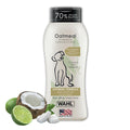 Wahl USA Dry Skin & Itch Relief Pet Shampoo for Dogs – Oatmeal Formula with Coconut Lime Verbena Scent & Pet Friendly Formula, 24 Oz - Model 820004A