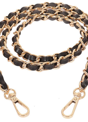 Purse Chain Strap Crossbody Bag Chains Strap Handbag Chain Replacement Leather Chain Straps 47.2 inch