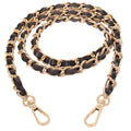UTreers Purse Chain Strap Crossbody Bag Chains Strap Handbag Chain Replacement Leather Chain Straps 47.2