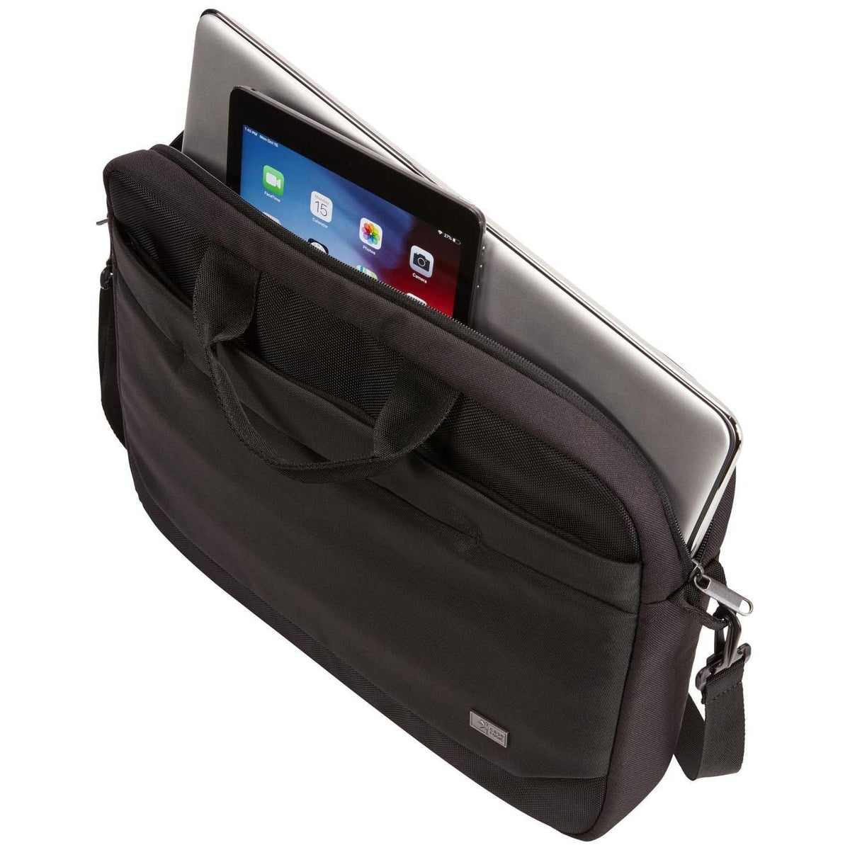 Case Logic Advantage 15.6" Attaché-Black, 15.2 x 1.2 x 10.4 in