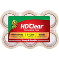 Duck HD Clear Packing Tape Refills - 6 Rolls of Strong Heavy Duty Packing Tape for Shipping and Moving, Boxes and Packaging - 1.88 In. x 54.6 Yards - 3