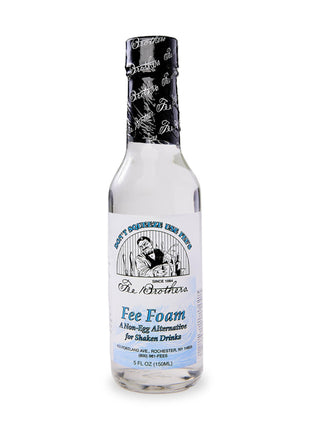 Fee Brothers Fee Foam   Cocktail Foamer and Mixer, Egg Substitute, Vegan Friendly, Gluten Free, 5 fl oz