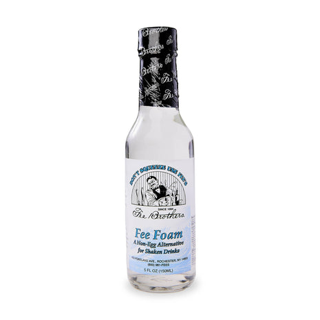 Fee Brothers Fee Foam   Cocktail Foamer and Mixer, Egg Substitute, Vegan Friendly, Gluten Free, 5 fl oz