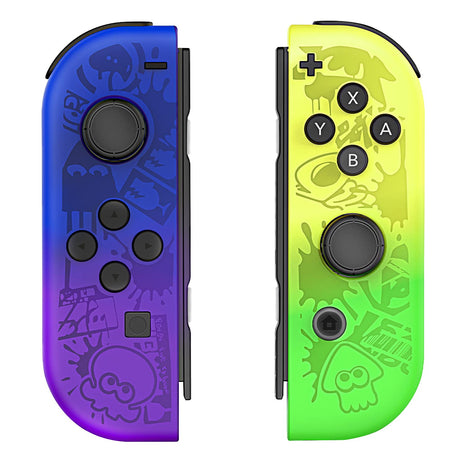 Toxfla Controller for Nintendo Switch Controller, Switch Controller Replacement Accessories with Double Vibration/Wake-Up/Screenshot/Motion Control