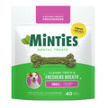 Minties Dental Chews for Dogs, 40 Count, Vet-Recommended Mint-Flavored Treats for Tiny/Small Dogs 5-24 lbs, Dental Bones Clean Teeth, Fight Bad Breath, and Removes Plaque and Tartar