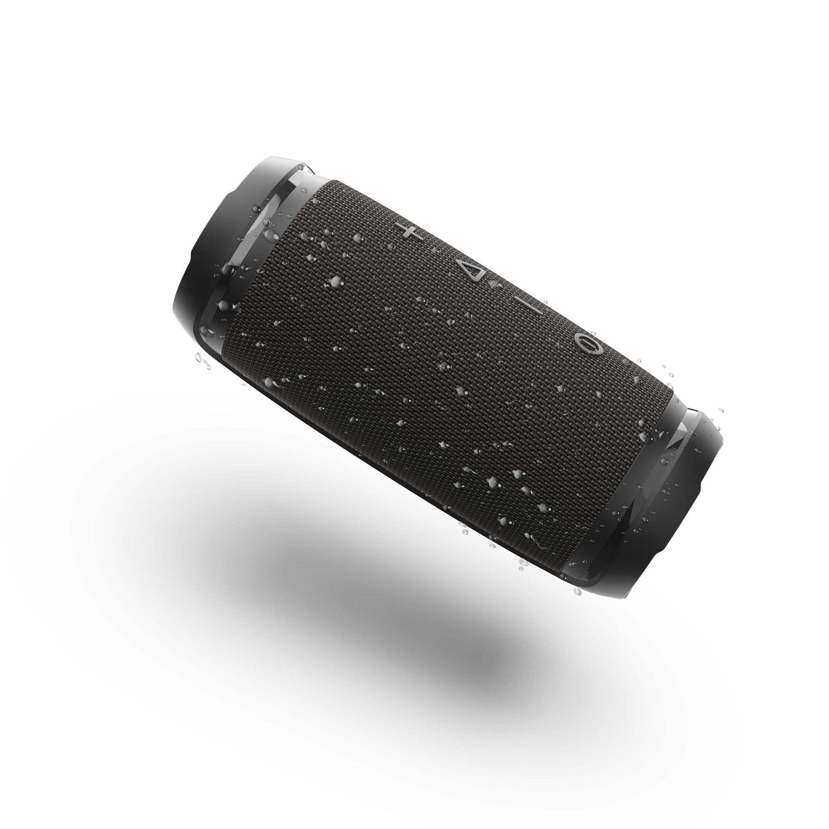 Morpheus 360 Bluetooth Speakers, Built-in Microphone, 12W Loud, Deep Bass, Outdoor Speakers Bluetooth, 10 Hour Play Time, 360 Surround Sound, IPX6 Water Resistant - BT5850BLK