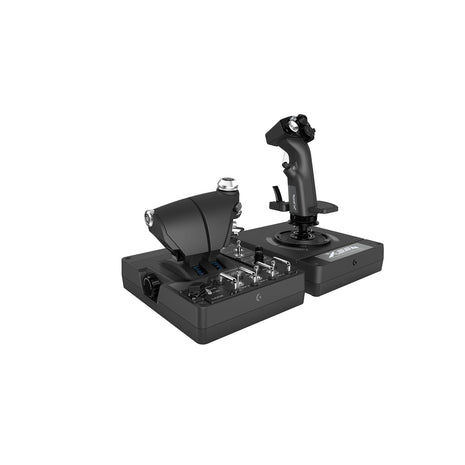Logitech G X56 H.O.T.A.S Throttle and Joystick Flight Simulator Game Controller, 4 Spring Options, +189 Programmable Controls, RGB Lighting, 2x USB, PC - Black