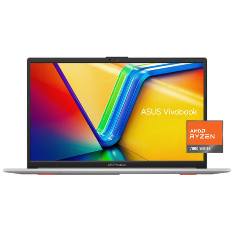 ASUS Vivobook Go 15.6??Slim Laptop, AMD Ryzen 5 7520U, 8GB, 512GB, Windows 11 Home, Cool Silver, Military Grade Durability, Fast Charging, Webcam Shield, E1504FA-AS54