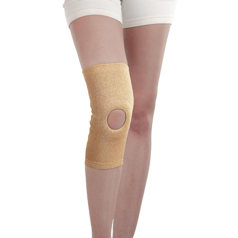 Cipla ACTISMART Knee Cap With Open Patella | Open Patella Knee Cap for Knee Support | Knee Caps For Women & Men | Provides Compression, Warmth & Joint Support | Medium