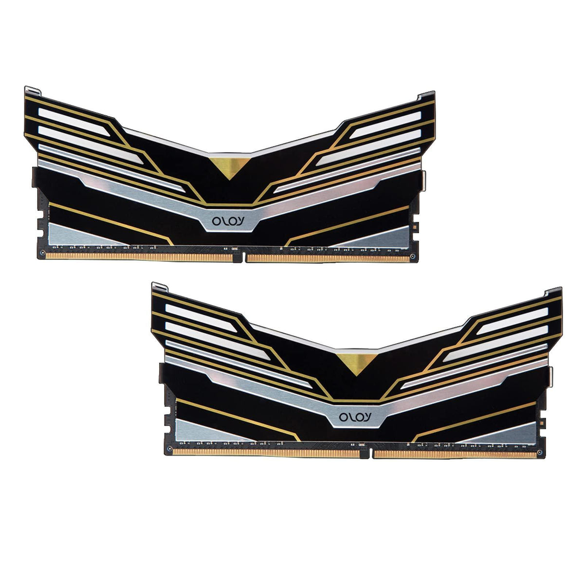 OLOy DDR4 RAM 16GB (2x8GB) Warhawk Aura Sync RGB 3600 MHz CL18 1.35V 288-Pin Desktop Gaming UDIMM (MD4U083618BEDA)