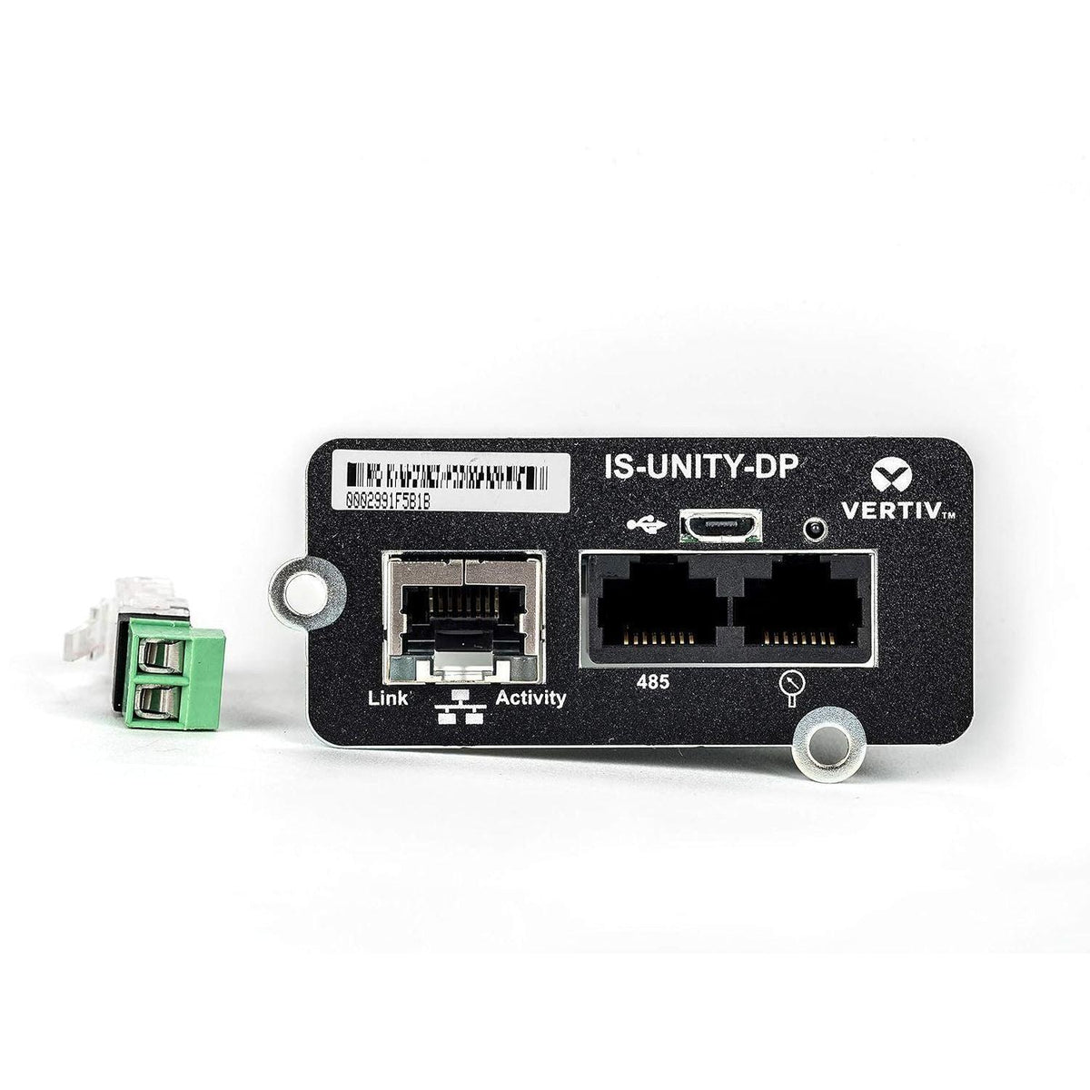 Vertiv Liebert IntelliSlot Unity-DP - Network Card |Remote Monitoring Adapter | Dual Protocol (IS-UNITY-DP)