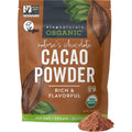 Viva Naturals Organic Cacao Powder, 1lb - Unsweetened Cacao Powder With Rich Dark Chocolate Flavor, Perfect for Baking & Smoothies, Non-GMO, Certified Vegan & Gluten-Free, 454 g